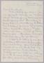 Letter: [Letter from Catherine Davis to Joe Davis - November 23, 1944]
