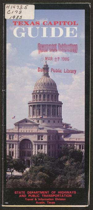 Primary view of object titled 'Texas Capitol Guide: 1985'.