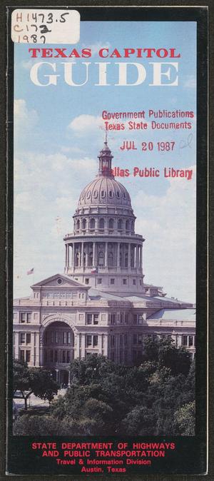 Texas Capitol Guide: 1987