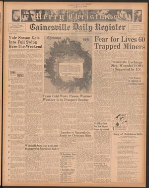 Gainesville Daily Register and Messenger (Gainesville, Tex.), Vol. 62, No. 100, Ed. 1 Saturday, December 22, 1951