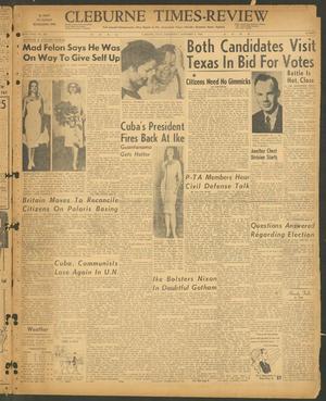 Cleburne Times-Review (Cleburne, Tex.), Vol. 55, No. 304, Ed. 1 Wednesday, November 2, 1960