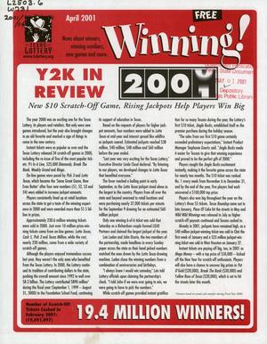 Winning, April 2001