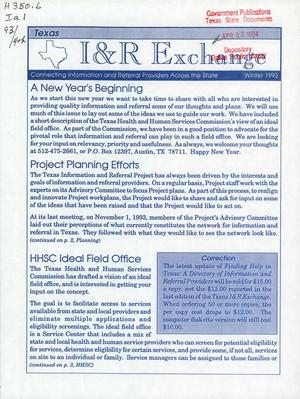Texas I&R Exchange, Winter 1993