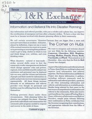 Texas I&R Exchange, Spring 1995
