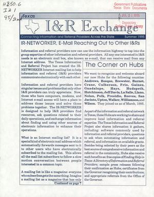Texas I&R Exchange, Summer 1995