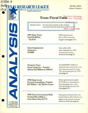 Analysis, Volume 13, Number 6, June 1992