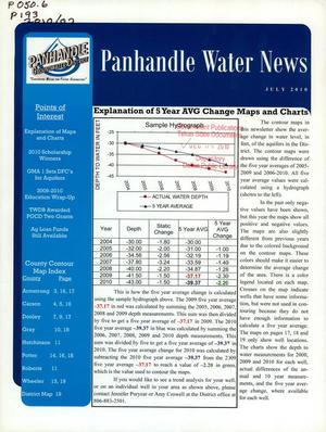 Panhandle Water News, July 2010
