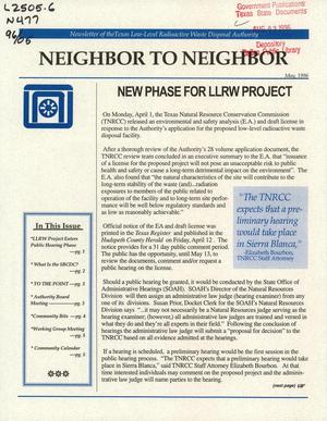 Neighbor to Neighbor, May 1996