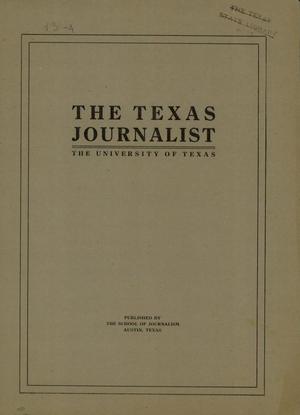 Primary view of The Texas Journalist, Volume 3, Number 4, February 1917