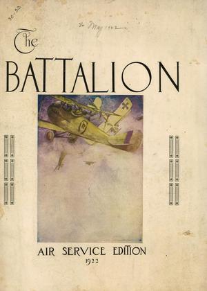 Primary view of object titled 'The Battalion, Volume 30, Number 33, May 1922'.