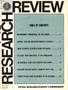Primary view of Research Review, Volume 2, Number 5, Spring 1976