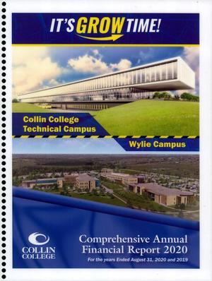 Primary view of object titled 'Collin College Annual Financial Report: 2020'.