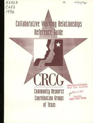 Collaborative Working Relationships Reference Guide