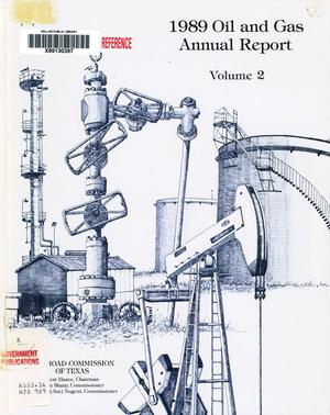 Primary view of object titled 'Railroad Commission of Texas Oil and Gas Division Annual Report: 1989, Volume 2'.