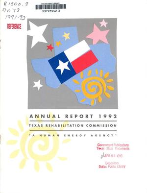 Texas Rehabilitation Commission Annual Report: 1992