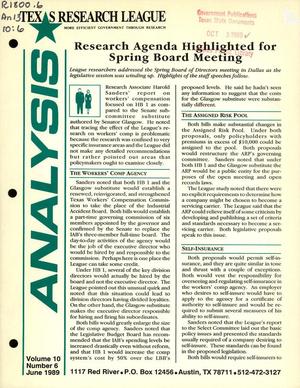 Analysis, Volume 10, Number 6, June 1989