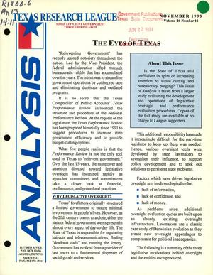 Analysis, Volume 14, Number 11, November 1993