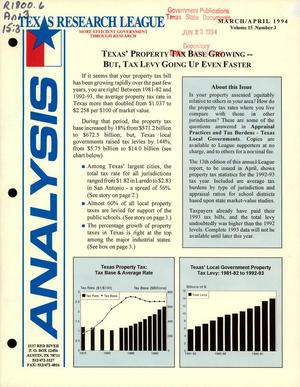 Analysis, Volume 15, Number 3, March/April 1994