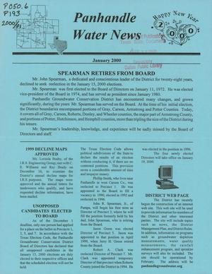 Panhandle Water News, January 2000