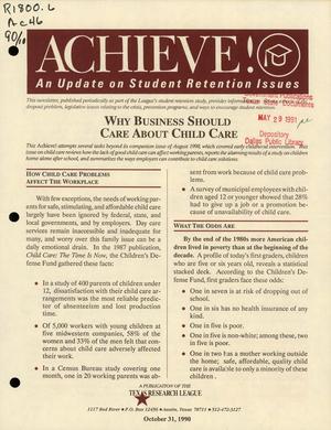 Achieve!, October 31, 1990