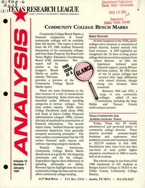 Analysis, Volume 12, Number 1, January 1991