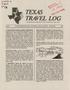 Journal/Magazine/Newsletter: Texas Travel Log, August 1987