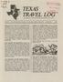 Journal/Magazine/Newsletter: Texas Travel Log, November 1990