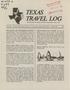 Journal/Magazine/Newsletter: Texas Travel Log, November 1989