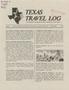 Journal/Magazine/Newsletter: Texas Travel Log, August 1988