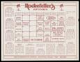 Pamphlet: [Rockefeller's Event Calendar: September 1985]
