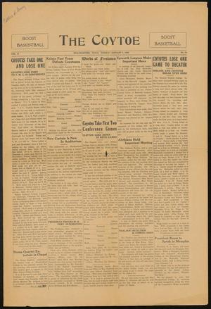 The Coyote (Weatherford, Tex.), Vol. 2, No. 10, Ed. 1 Tuesday, February 7, 1928