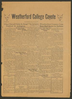 Weatherford College Coyote (Weatherford, Tex.), Vol. 3, No. 17, Ed. 1 Wednesday, May 15, 1929
