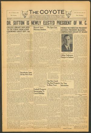 The Coyote (Weatherford, Tex.), Vol. 16, No. 1, Ed. 1 Wednesday, September 10, 1941