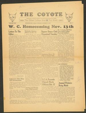 The Coyote (Weatherford, Tex.), Vol. 22, No. 2, Ed. 1 Monday, October 18, 1948