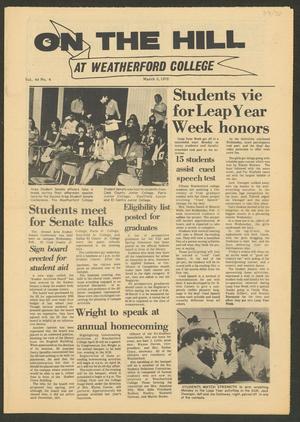 On the Hill (Weatherford, Tex.), Vol. 44, No. 4, Ed. 1 Friday, March 3, 1972