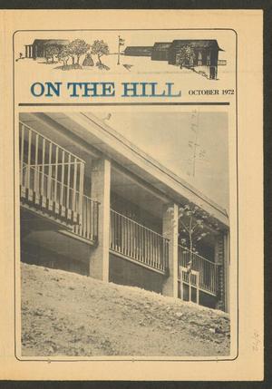 On the Hill (Weatherford, Tex.), Vol. 45, No. 1, Ed. 1 Sunday, October 1, 1972