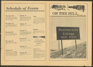 On the Hill (Weatherford, Tex.), Vol. 45, No. 3, Ed. 1 Friday, December 1, 1972