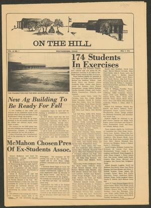 On the Hill (Weatherford, Tex.), Vol. 46, No. 7, Ed. 1 Friday, May 3, 1974