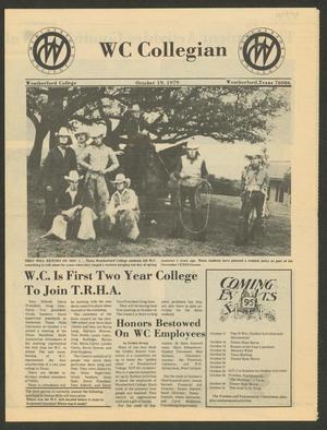 WC Collegian (Weatherford, Tex.), Ed. 1 Friday, October 19, 1979