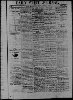 Daily State Journal. (Austin, Tex.), Vol. 1, No. 169, Ed. 1 Tuesday, August 16, 1870