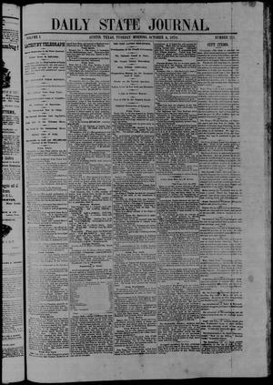 Primary view of object titled 'Daily State Journal. (Austin, Tex.), Vol. 1, No. 211, Ed. 1 Tuesday, October 4, 1870'.