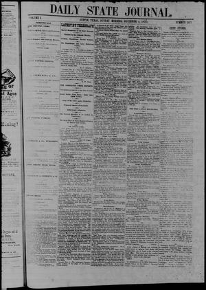 Primary view of object titled 'Daily State Journal. (Austin, Tex.), Vol. 1, No. 263, Ed. 1 Sunday, December 4, 1870'.