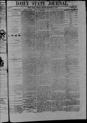 Primary view of Daily State Journal. (Austin, Tex.), Vol. 1, No. 270, Ed. 1 Tuesday, December 13, 1870