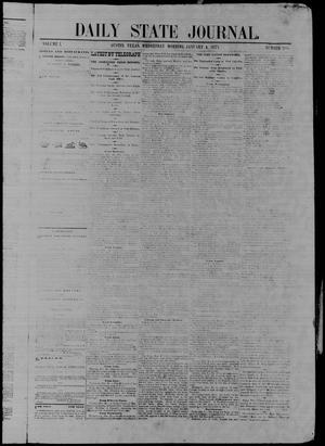 Primary view of object titled 'Daily State Journal. (Austin, Tex.), Vol. 1, No. 288, Ed. 1 Wednesday, January 4, 1871'.