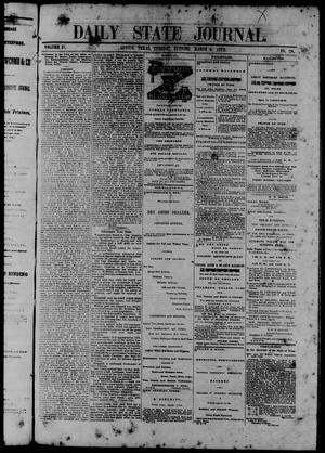 Primary view of object titled 'Daily State Journal. (Austin, Tex.), Vol. 4, No. 28, Ed. 1 Tuesday, March 4, 1873'.