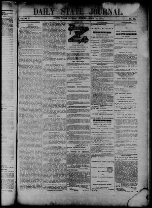 Daily State Journal. (Austin, Tex.), Vol. 4, No. 36, Ed. 1 Thursday, March 13, 1873