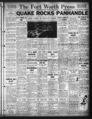 The Fort Worth Press (Fort Worth, Tex.), Vol. 4, No. 258, Ed. 1 Thursday, July 30, 1925