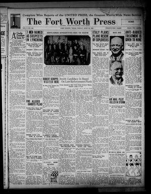 The Fort Worth Press (Fort Worth, Tex.), Vol. 7, No. 226, Ed. 1 Friday, June 22, 1928