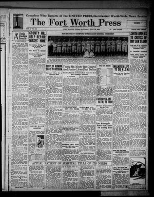The Fort Worth Press (Fort Worth, Tex.), Vol. 7, No. 245, Ed. 1 Saturday, July 14, 1928