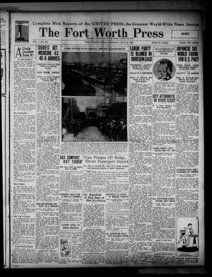 The Fort Worth Press (Fort Worth, Tex.), Vol. 7, No. 251, Ed. 1 Saturday, July 21, 1928